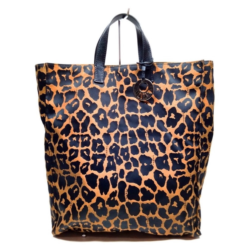 Authentic FENDi leopard tote-canvas (large shopper)